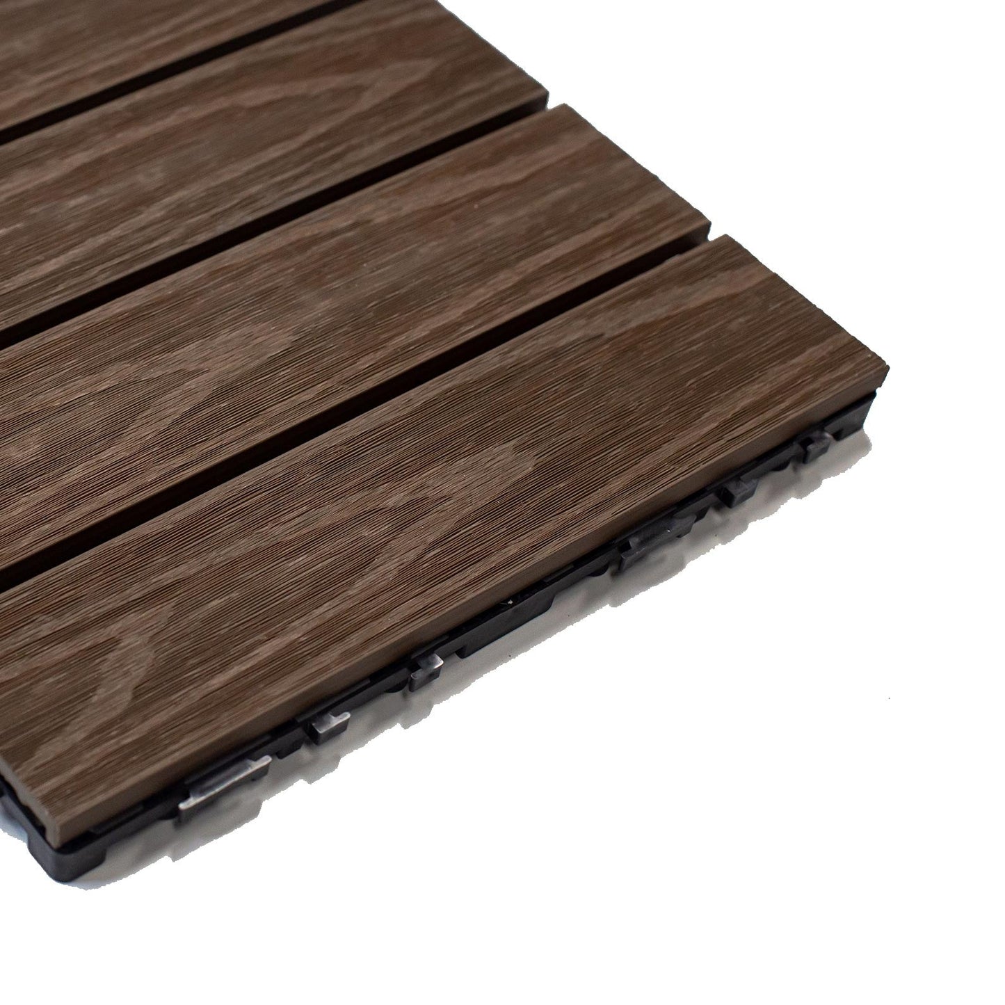 Deck Baldosa WPC Nogal 30x30cms