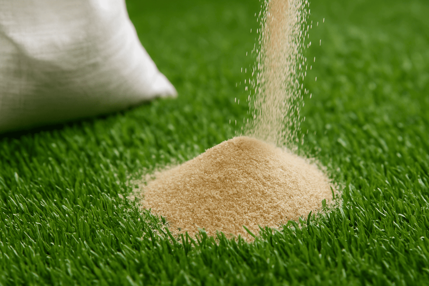 Arena de Sílice para Pasto Sintético Saco