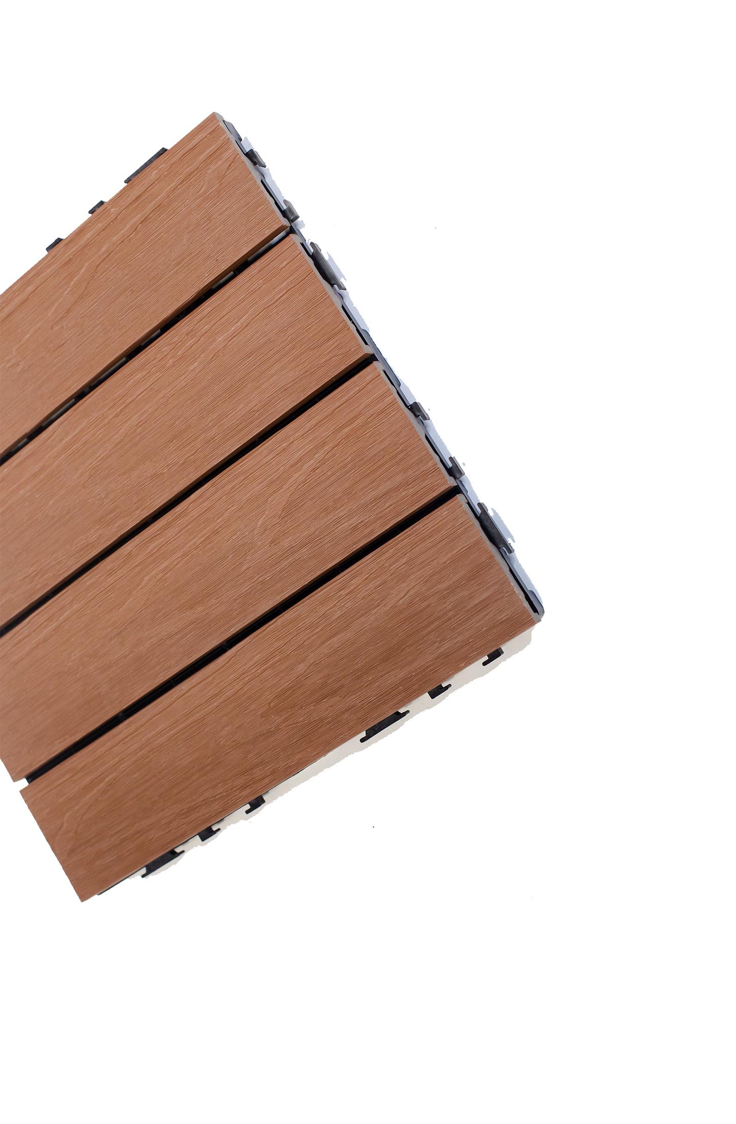 Deck Baldosa WPC Canelo 30x30cms